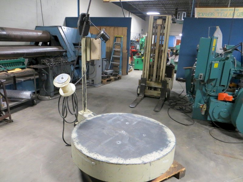 DURANT 5,000 LB. POWERED  PALLET UNCOILER, MODEL 5025-42