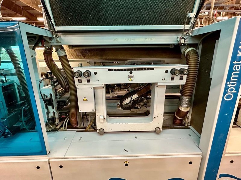 Homag Optimat KAL310 Edgebander, 2007 – Pre-Mill Profile Molding, End Polishing, I-Tooling, Fine Trim