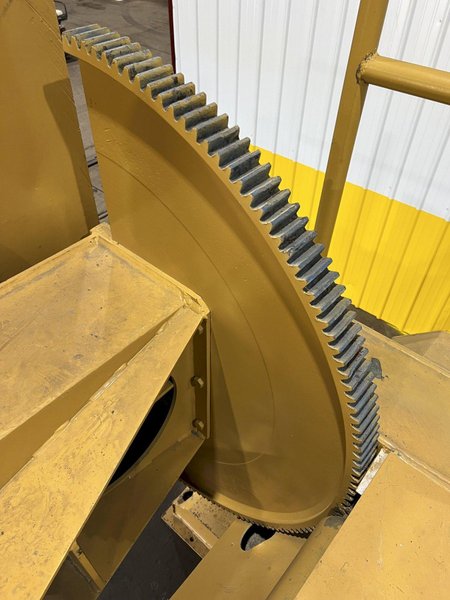 50,000 LBS ARONSON MODEL #GE500 POWERED WELDING POSITIONER: STOCK #18546