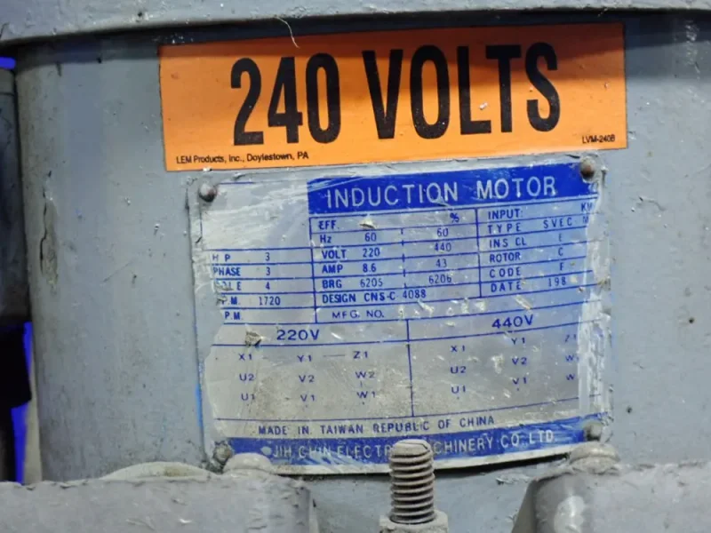 ALLIANT 48"X 9" VERTICAL MILL  -  RT2
