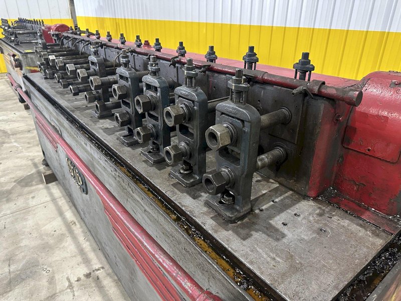 12 STAND X 1.5&quot; x 8&quot; RS TISHKEN MODEL #12MLW-1-1/2 ROLLFORMER: STOCK #20519