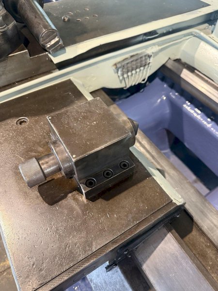 38.6" X 197" HWACHEON MEGATURN 95 CNC 9" HOLLOW SPINDLE OIL FIELD LATHE. STOCK # 0882125