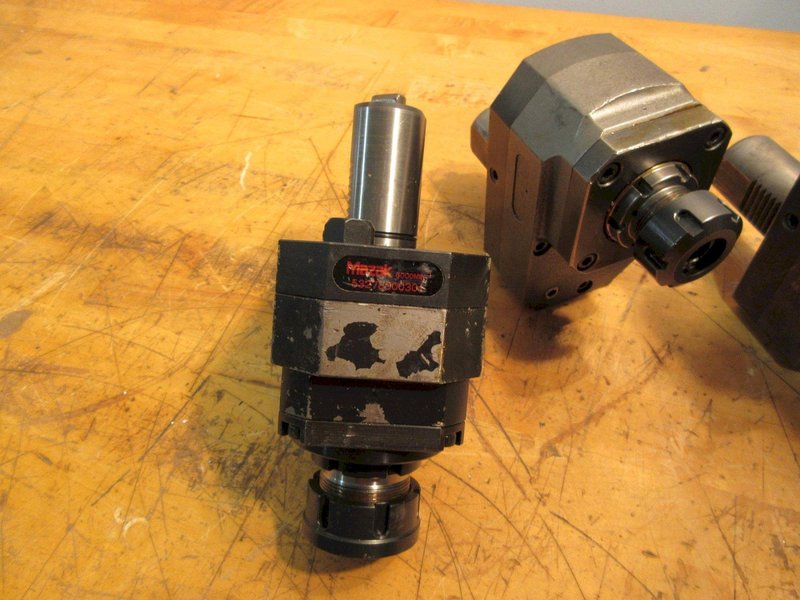 Live Milling Toolholders ER32 (1) &amp; ER25 (2) Offset Axial  For Mazak Multiplex 6200Y- Auction Item