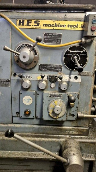 16&quot; X 52&quot; H.E.S. MODEL HN-400 GEARED HEAD ENGINE LATHE. STOCK # 1111625.