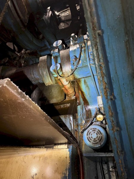 1500 TON BLISS #29 KNUCKLE JOINT PRESS WITH 15" STROKE. STOCK # 0328326