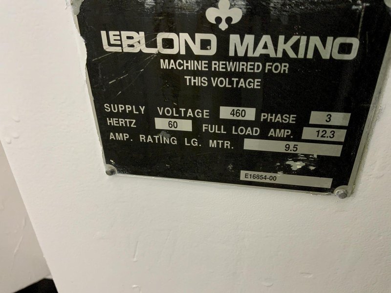 15"X 54" LEBLOND MAKINO ENGINE LATHE: STOCK #79836