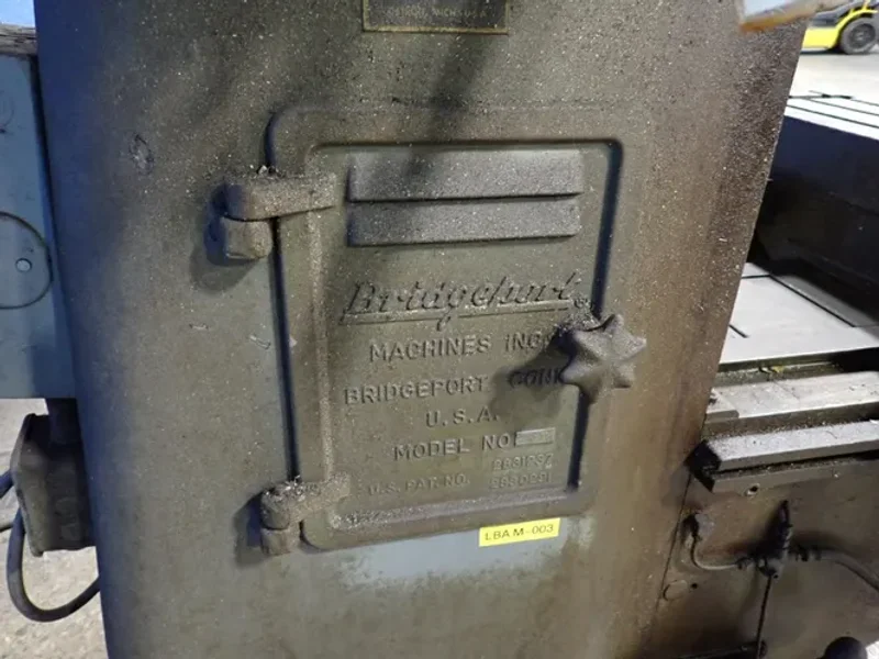 Bridgeport 42" X 9" Vertical Mill - 115814