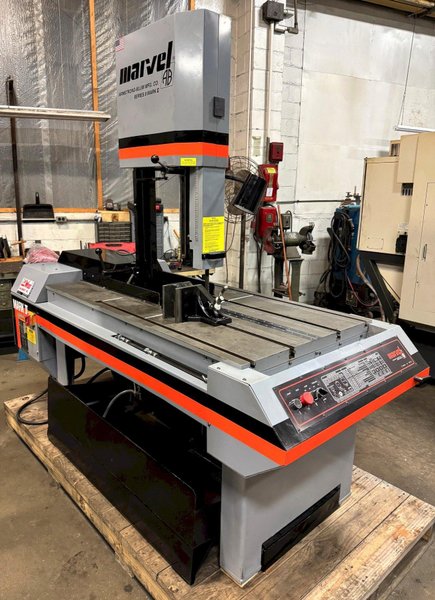 18&quot; x 22&quot; Marvel Series 8 Mark II Tilt Frame Vertical Band Saw , 1&quot; Blade, 2 HP, Reconditioned