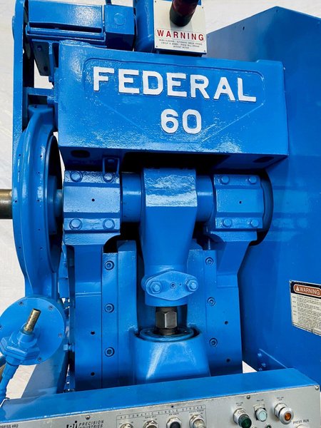 (1996) 60 TON FEDERAL/PRECISION INDUSTRIES OBI PRESS. STOCK # 0635821