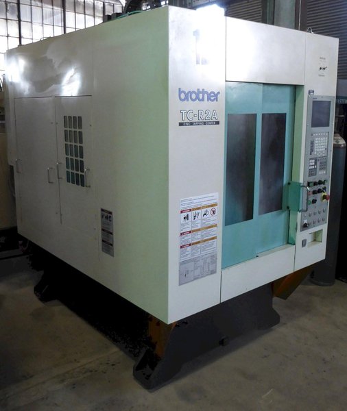 Brother CNC Drill &amp; Tap Center TC-R2A, 10K RPM, 14 ATC, Pallet Changer, 2006