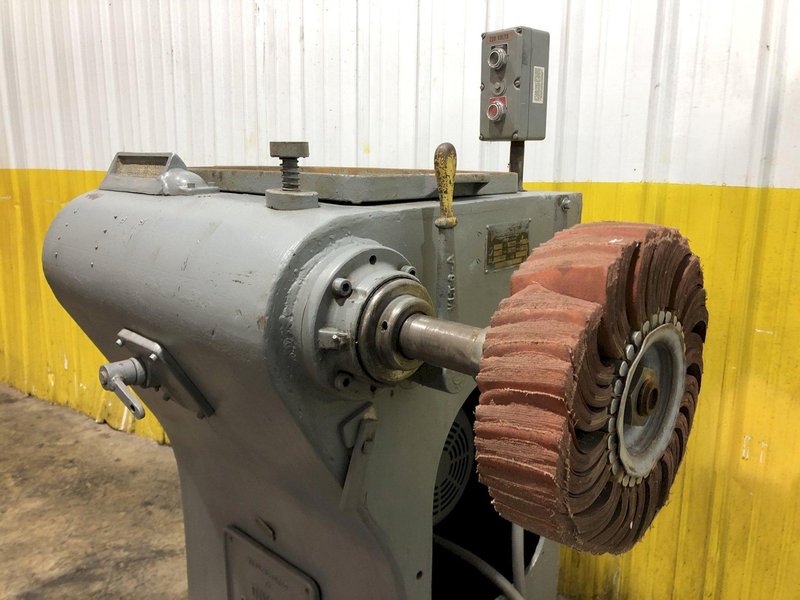 DIVINE BROTHERS MODEL #VCSV-7 BUFFER FINISHING MACHINE: STOCK 13399