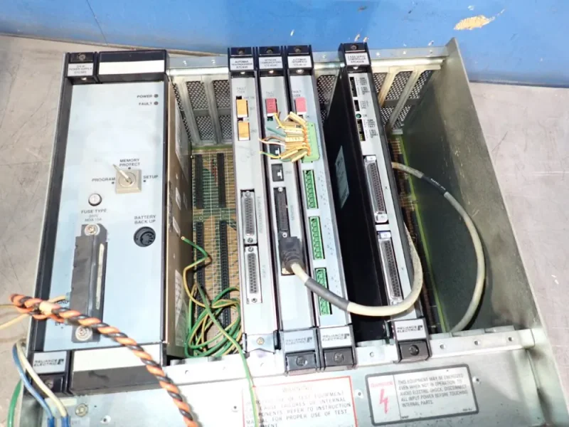 RELIANCE ELECTRIC 10 SLOT RACK CONTROL SYSTEM   -  803456-8S