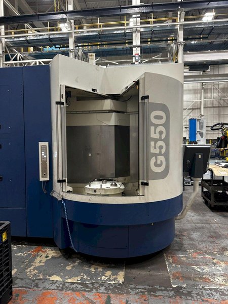 2022 Grob G550 5-Axis CNC Horizontal Machining Center with Pallet Changer