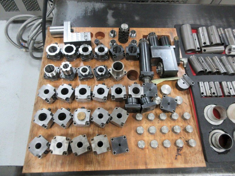 Maier ML32D 9 Axis Proline CNC Swiss Lathe with LNS Hydrobar Express 332 Bar Feeder and Shopmade High Pressure Coolant System- Auction Item