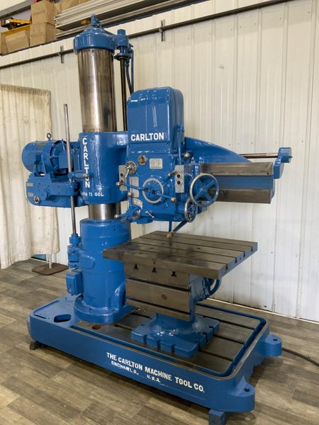 3' X 11" CARLTON RADIAL DRILL : STOCK #81263