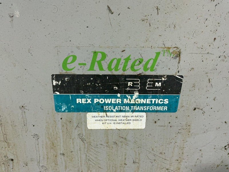 REX POWER MAGNETICS 45 KVA TRANSFORMER   -  BA45HCA/Z
