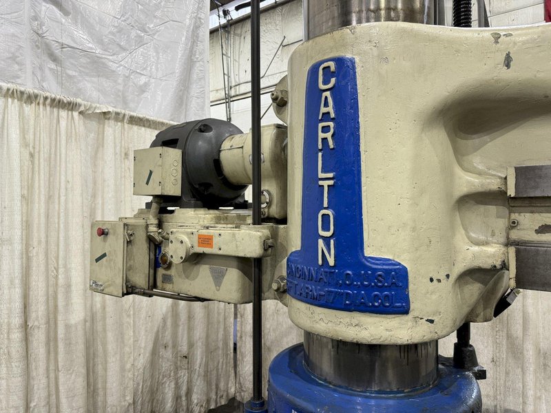 5&#039; X 17&quot; CARLTON RADIAL ARM DRILL: STOCK #77676