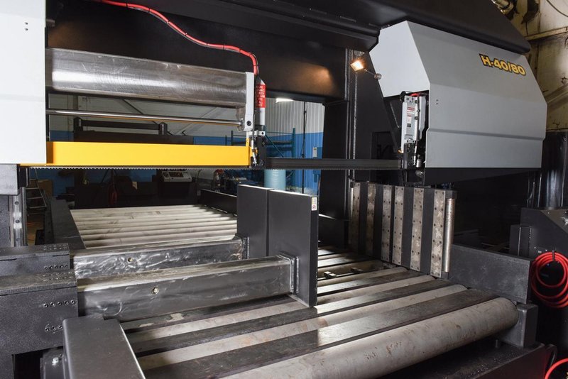 NEW 40"H x 80"W HYD-MECH H-40/80 HORIZONTAL BAND SAW