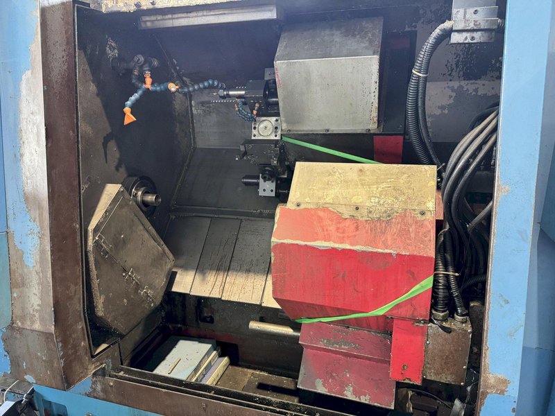 MIYANO ATS-45S CNC LATHE WITH SUB SPINDLE. STOCK # 0525422