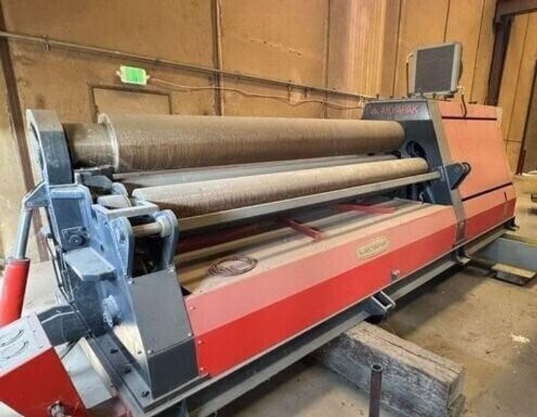 2018 Akyapak AHS 25/13 Four Roll Plate Roll (#5846)