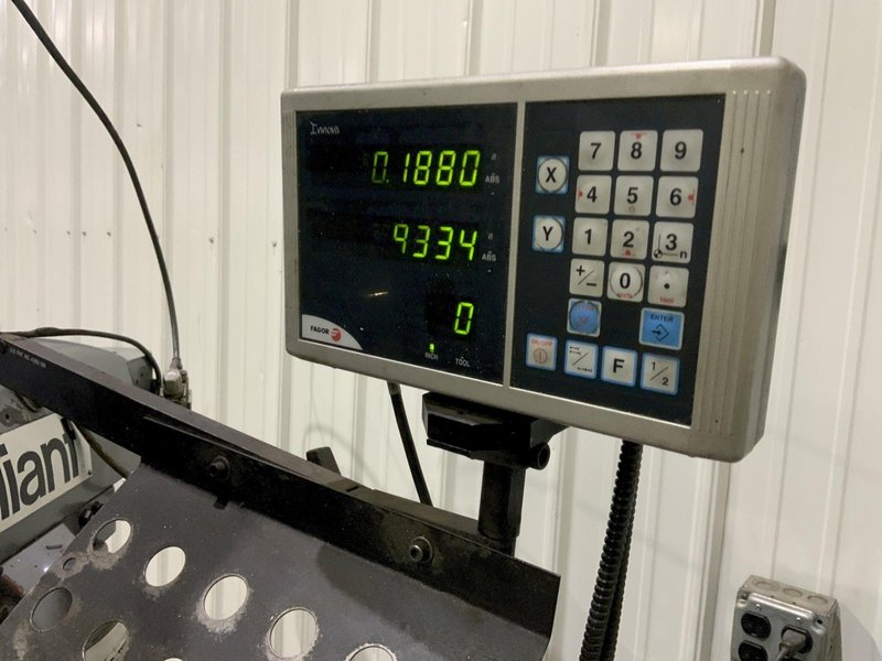 3 HP ALLIANT RAM TYPE VERTICAL MILLING MACHINE: STOCK #80801