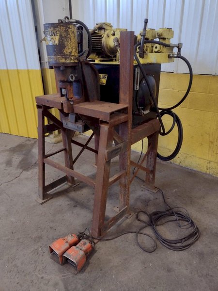 PEDDINGHAUS FABRILINE HYDRAULIC FLANGE PUNCH: STOCK #17984