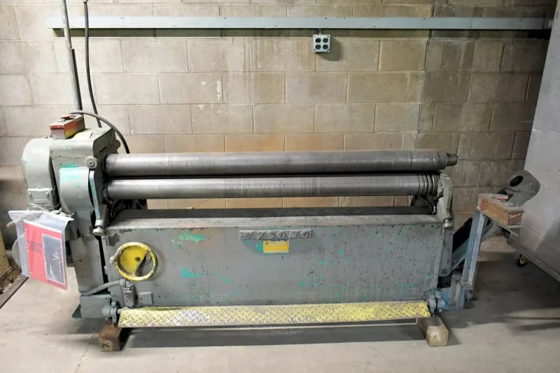 60" X 16-GAUGE WYSONG MODEL #B-60 BENDING ROLL: YOBRO #25834