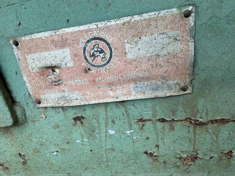 60,000 LBS PANDJIRIS TANK TURNING ROLLS: STOCK #78083