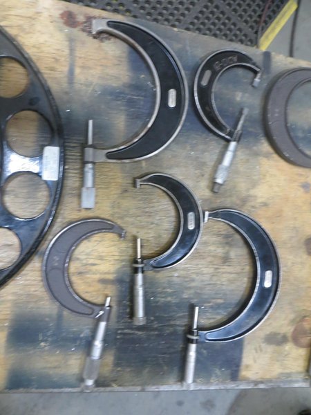 Assorted Calipers Including Starrett From 1-2&quot;, Up to 11-12&quot;- Auction Item