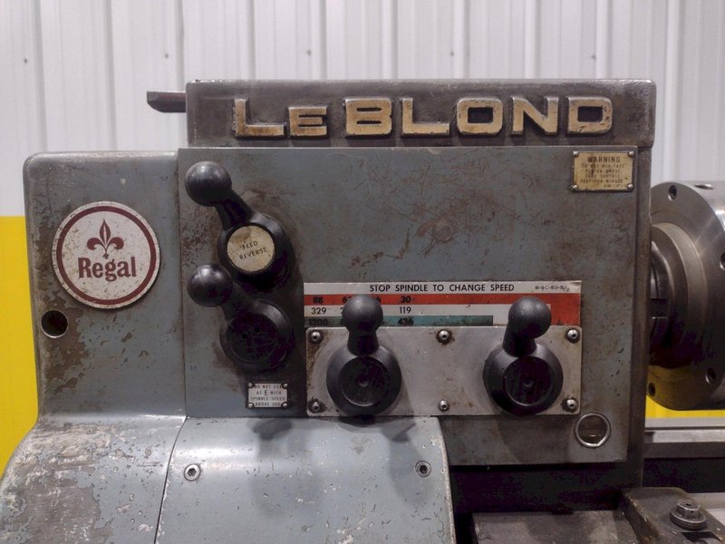 15&quot; x 78&quot; LEBLOND REGAL MODEL #4C ENGINE LATHE, 1.5&quot; HOLE: STOCK #19635
