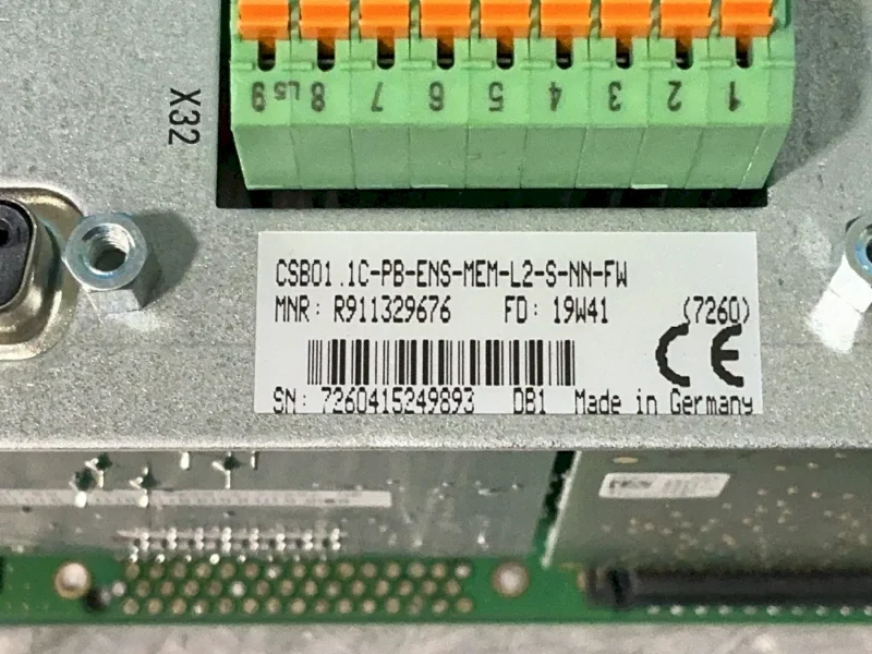 REXROTH INDRADRIVE CONTROL UNIT  -  R911329676