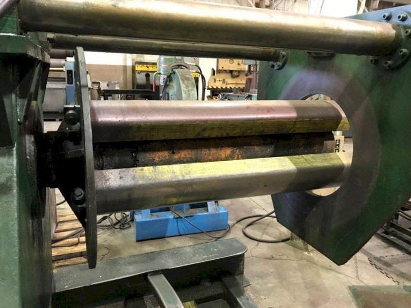 20,000 LB X 54&quot; AMERICAN STEEL LINE UNCOILER. STOCK # 0774525