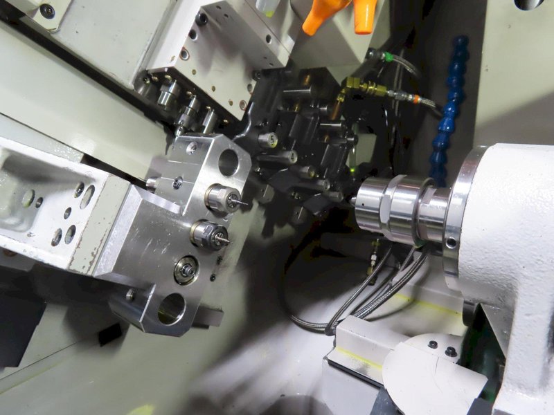 Nomura NN-16SB6 Type 3 CNC Swiss Type Automatic Screw Machine with Mitsubishi M70 CNC Control, Edge Bar Feed, MP High Pressure Coolant and MORE!- Auction Item