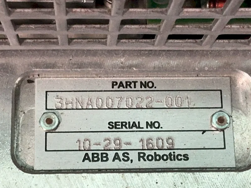 ABB ROBOTIC VALVE CONTROLLER  -  3HNA007022-001