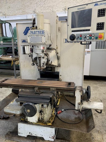 Milltronics MB18 3-Axis CNC Vertical Bed Mill, S/N 5618, New 1999. 