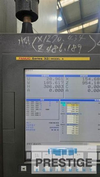 Hankook VTC 200E 78"/98" CNC Vertical Turning Center w/Milling