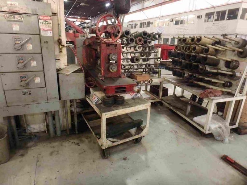 18&quot; x 2.87&quot; x 6,000# Ruesch Slitting Line