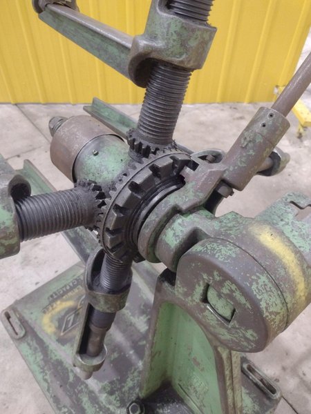 1,000 LB X 12&quot; LITTELL MODEL #10 PULL OFF UNCOILER COIL REEL: STOCK #20531