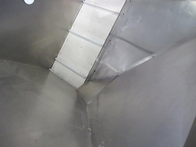 Pace Packaging Omni-Line M400LH S/S Descrambler with S/S Pace Packaging Elevator Conveyor