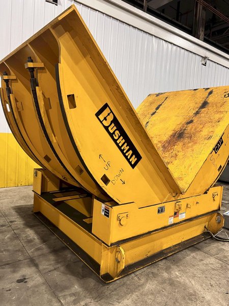 70,000 LBS (35 TON) BUSHMAN MODEL M9604 COIL UPENDER, NEW 2015: STOCK #22657