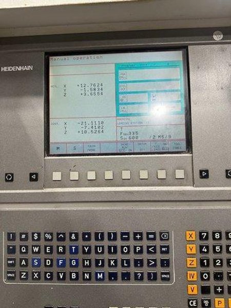 Hermle U 630T VMC, 1998 – 16 ATC, Probe