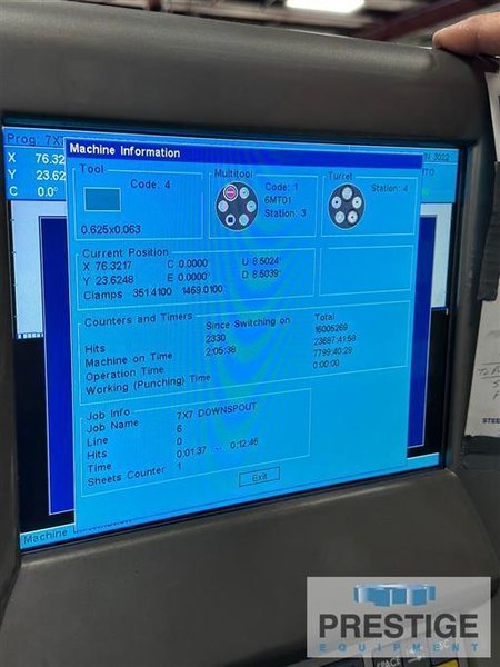 Euromac MTX Index CNC Punch