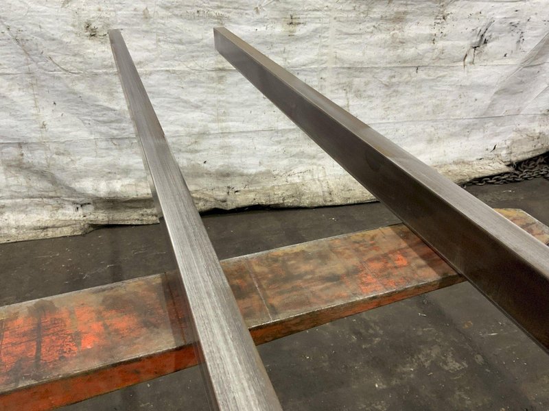 120" X 1-1/2" WIDE FLATTENING PRESS BRAKE DIE SET: STOCK: #80815