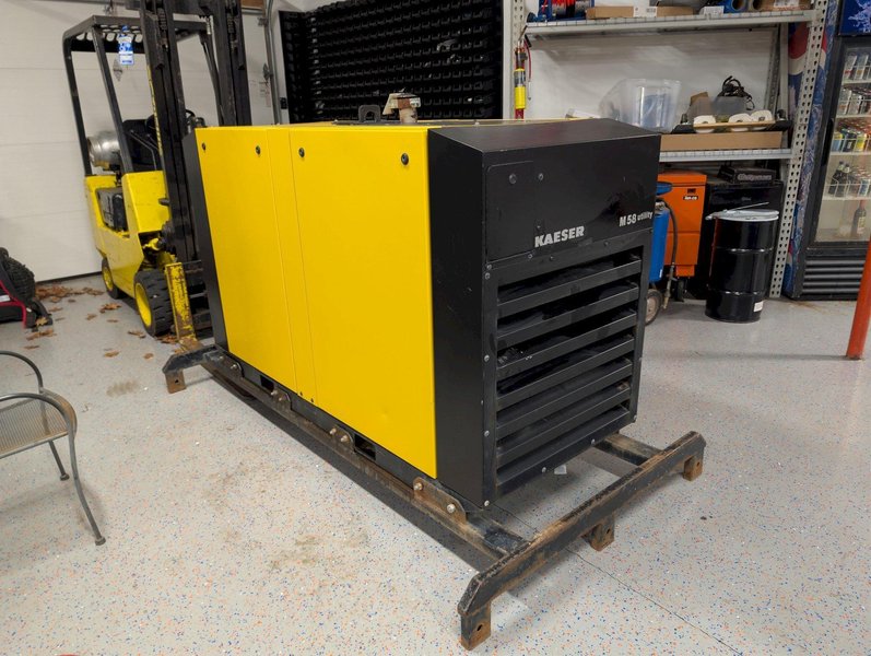 Kaeser M58 Mobile Screw Air Compressor, 2021 – 210 CFM  Diesel, 50 HP