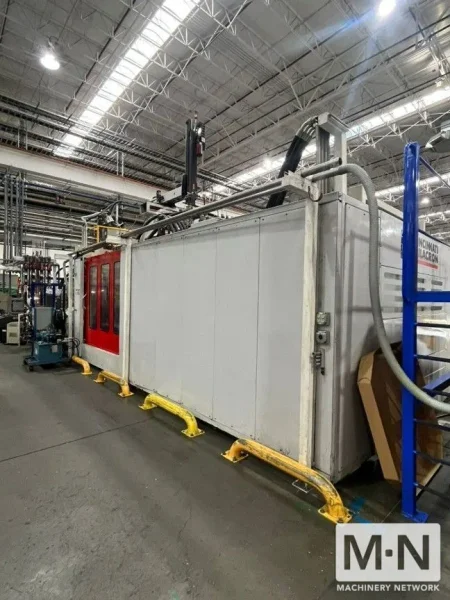 1800 TON 540 0Z CINCINNATI MILACRON MODEL MG1800 INJECTION MOLDING MACHINE MFG 2008