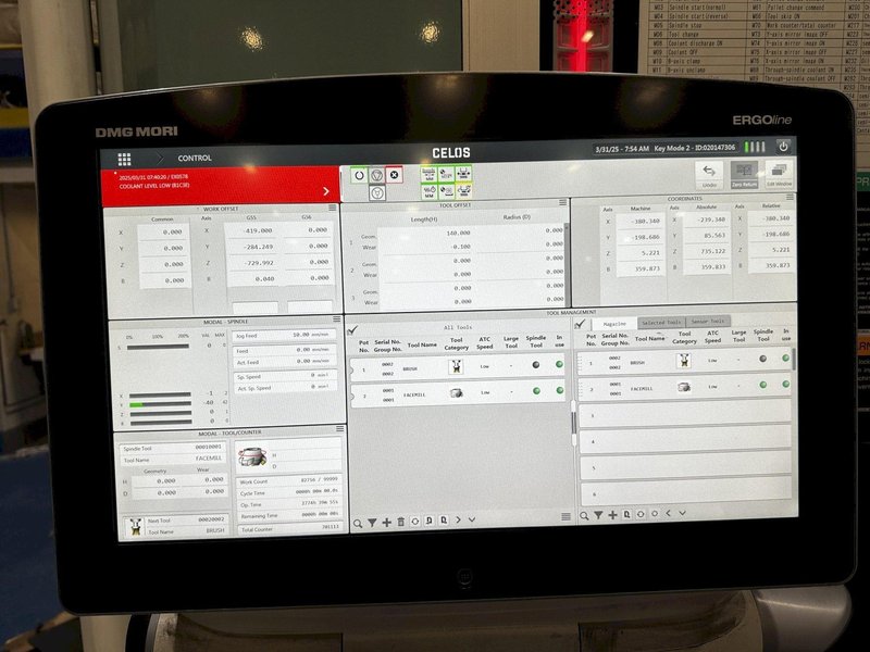 2017 DMG Mori NHX4000 Used CNC Horizontal Machining Center For Sale