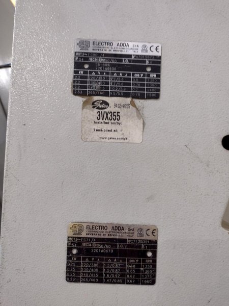 53" x 3 HEAD BIESSE REGAL MODEL #530-1350 WIDE BELT SANDER FINISHER: STOCK #22074