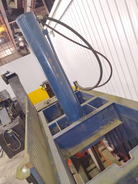 60&quot; X 30&quot; JV MANUFACTURING MODEL #VB60-B HYDRAULIC DOWNSTROKE VERTICAL CARDBOARD BALER: STOCK #23605