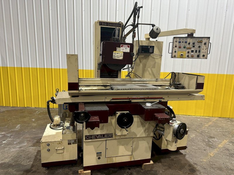 12&quot; X 24&quot; CHEVALIER MODEL #FSG-3A1224H 3 AXIS AUTOMATIC HORIZONTAL SURFACE GRINDER: STOCK #19824