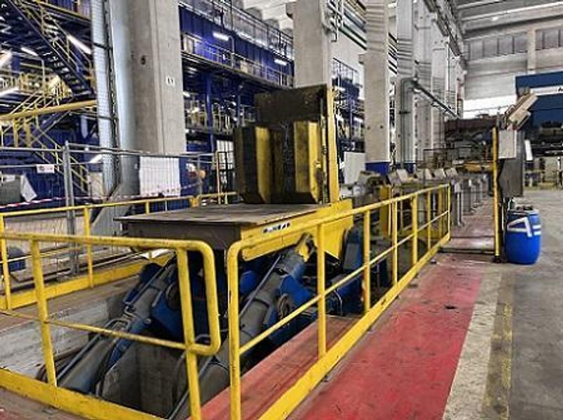 SIEMAG ENTRY AND EXIT COIL WALKING BEAM W/ DOWNENDER AND UPENDER